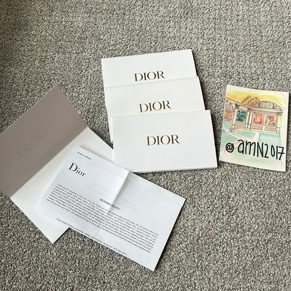 Dior Bags 4 Dior Receipt Holders Poshmark